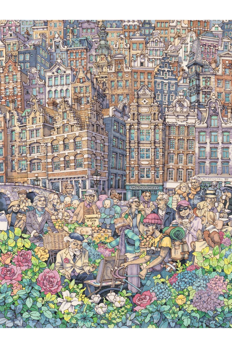 'Dam Charming City 1000 Piece Puzzle, Alternate, color, No Color