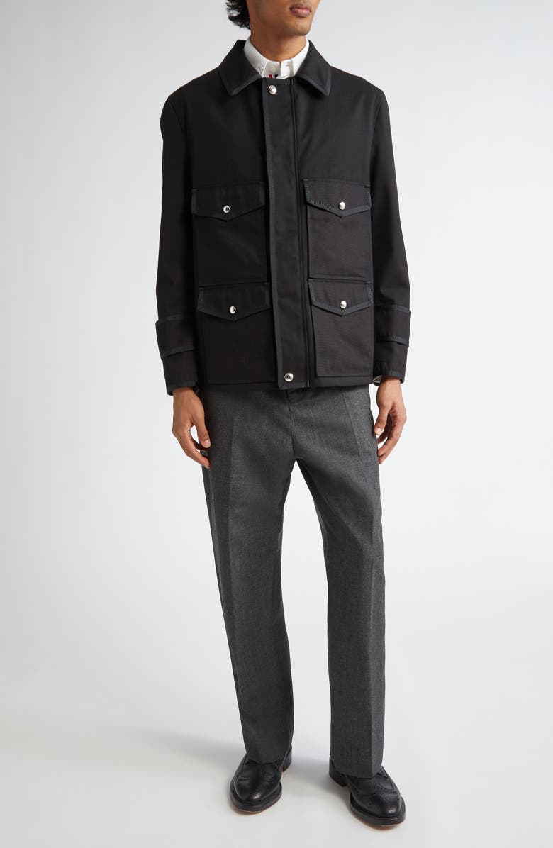Thom Browne Utility Field Jacket, Alternate, color,