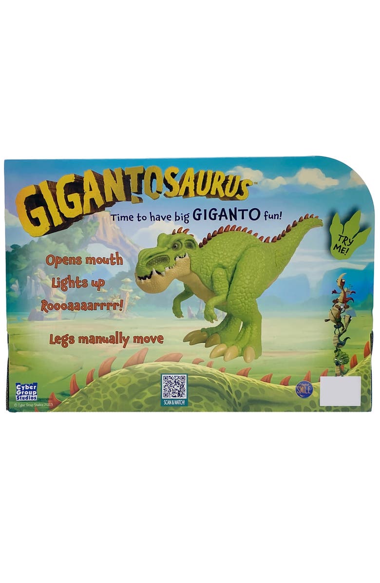 Gigantonarus Action Giganto 14 Inch Dinosaur Figure, Alternate, color, Multicolored