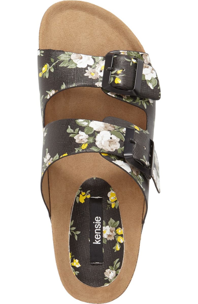 Kensie 'Wenda' Wedge Slide Sandal, Alternate, color,