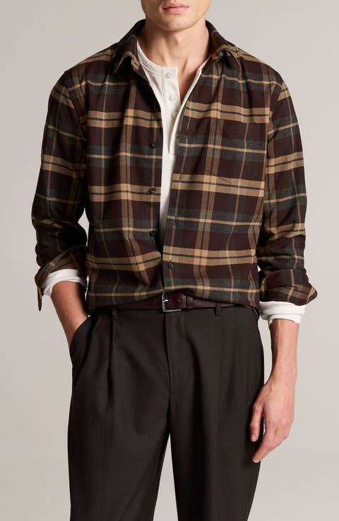 Lowland Plaid Button Up Shirt