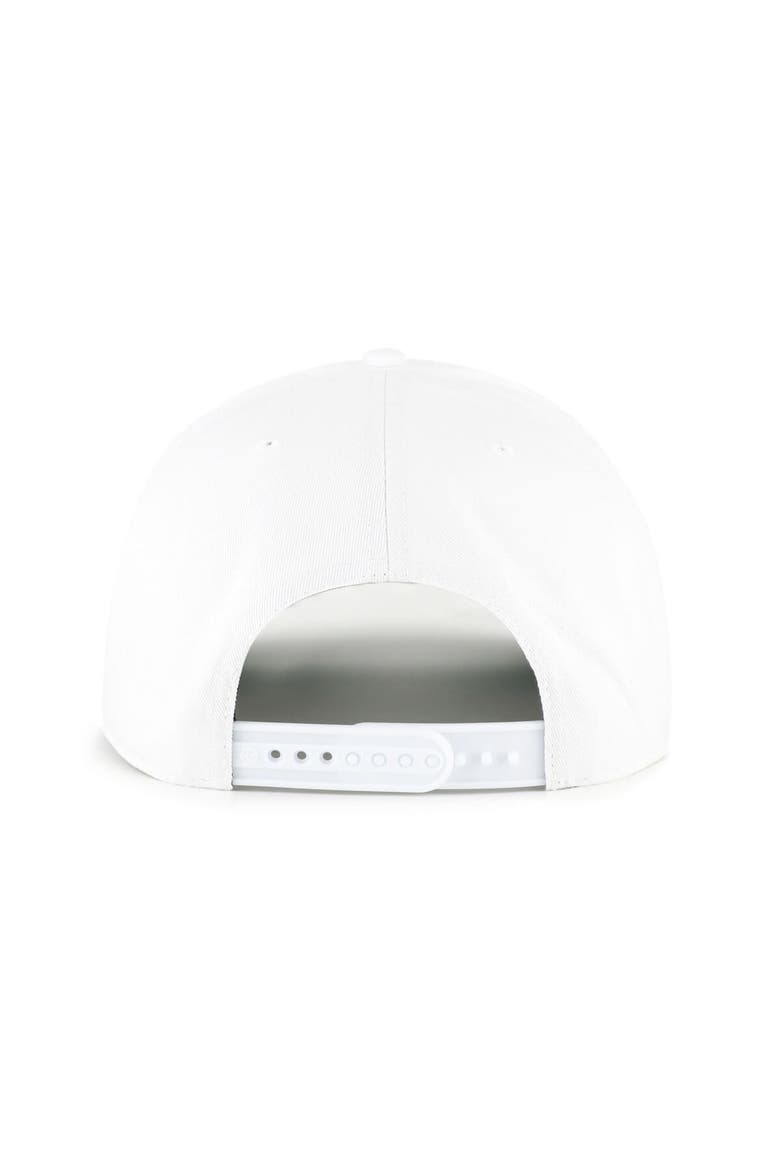Men's '47 White U.S. Soccer Brushmark Hitch Adjustable Hat, Alternate, color, White
