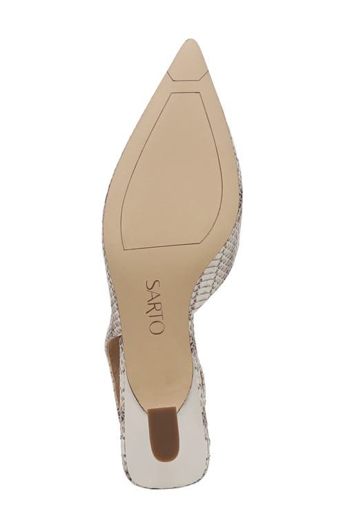 SARTO BY FRANCO SARTO SARTO BY FRANCO SARTO DEVIN KITTEN HEEL SLINGBACK PUMP 