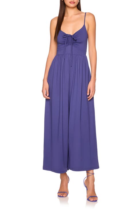 Crop Wide Leg Knit Jumpsuit