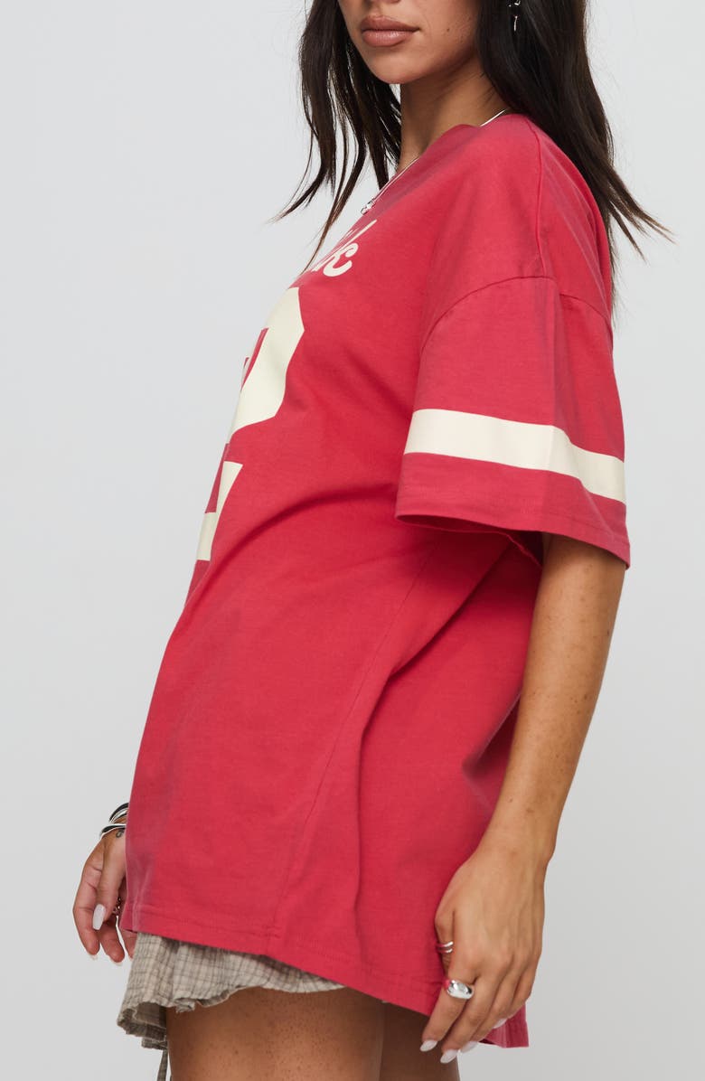 Princess Polly New York Oversize Cotton Graphic T-Shirt, Alternate, color,