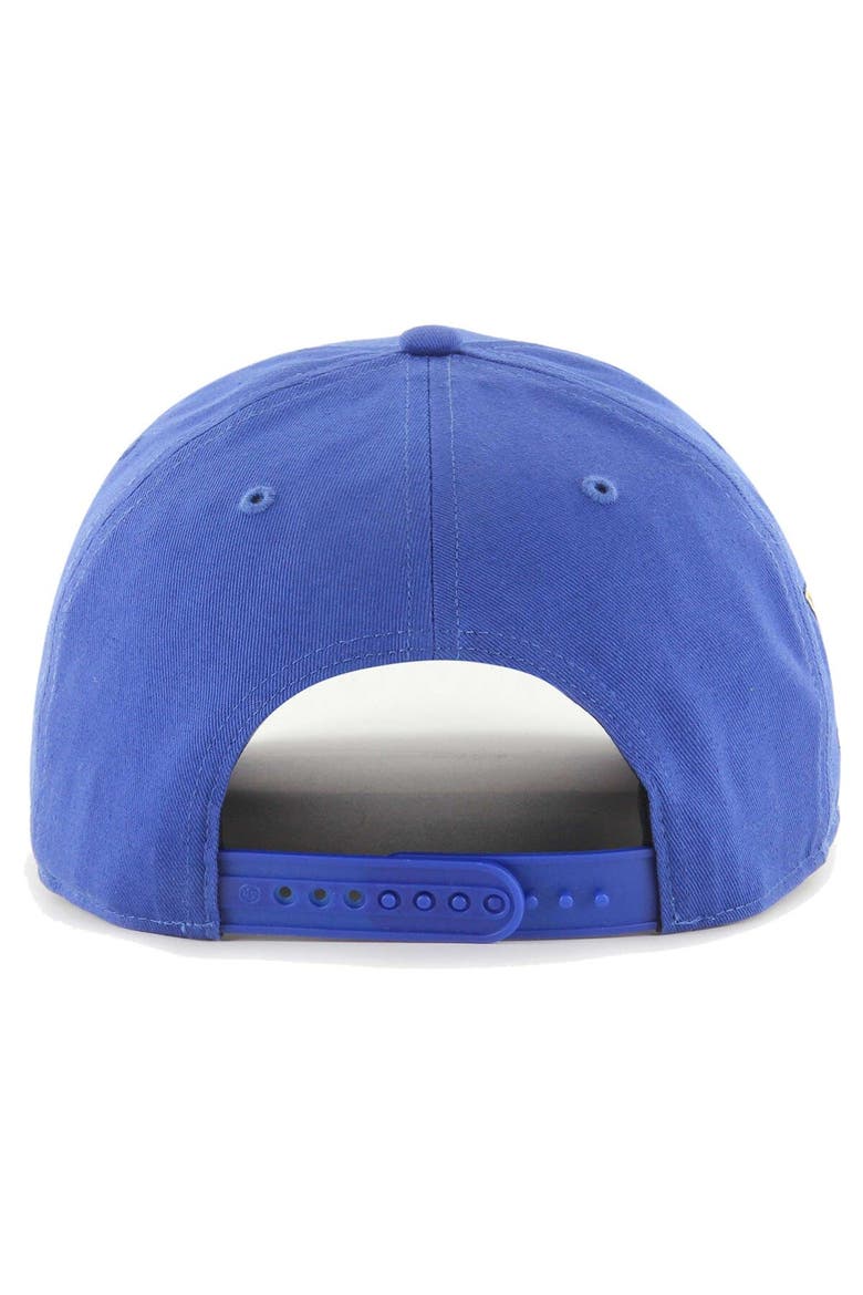 Men's '47  Royal Golden State Warriors Overhand Logo Hitch Adjustable Hat, Alternate, color, Royal