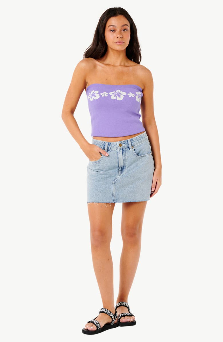 Rip Curl Cala Nights Hibiscus Bandeau Sweater, Alternate, color, 
