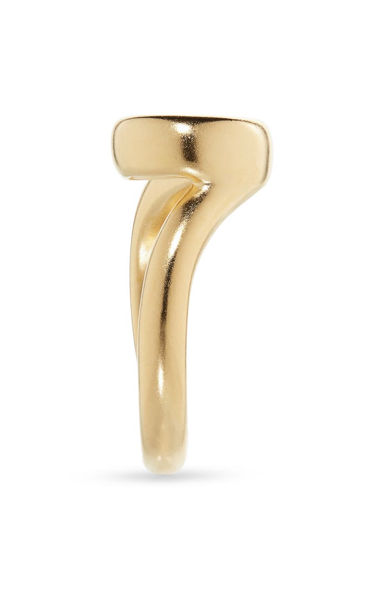 Missoma Spiral Statement Ring, Alternate, color, Gold