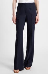 Santorelli Bethany Flared Pant in Virgin Wool Stretch