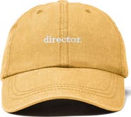 Dalix Director Embroidered Low Crown Cap