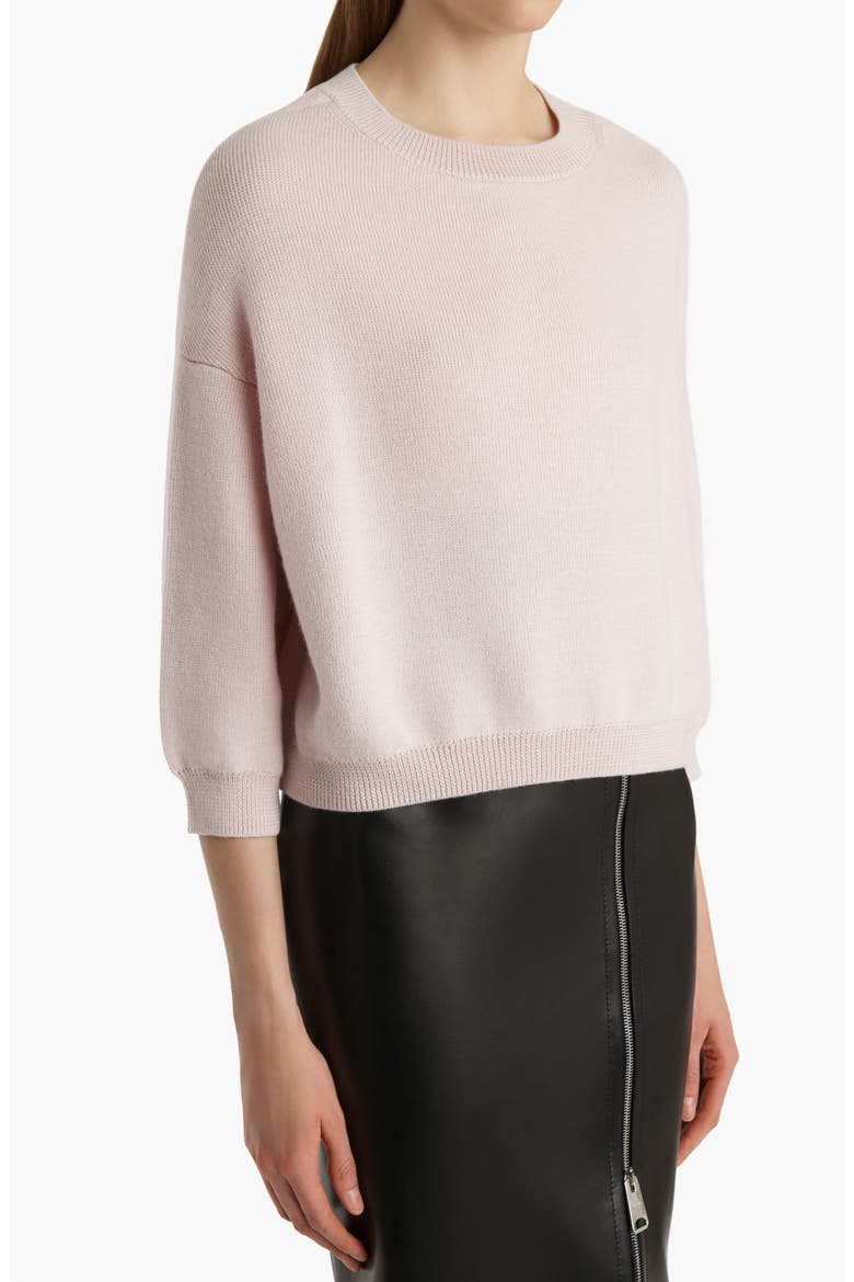 Sabina Cashmere & Mohair Sweater, Alternate, color, BLUSH