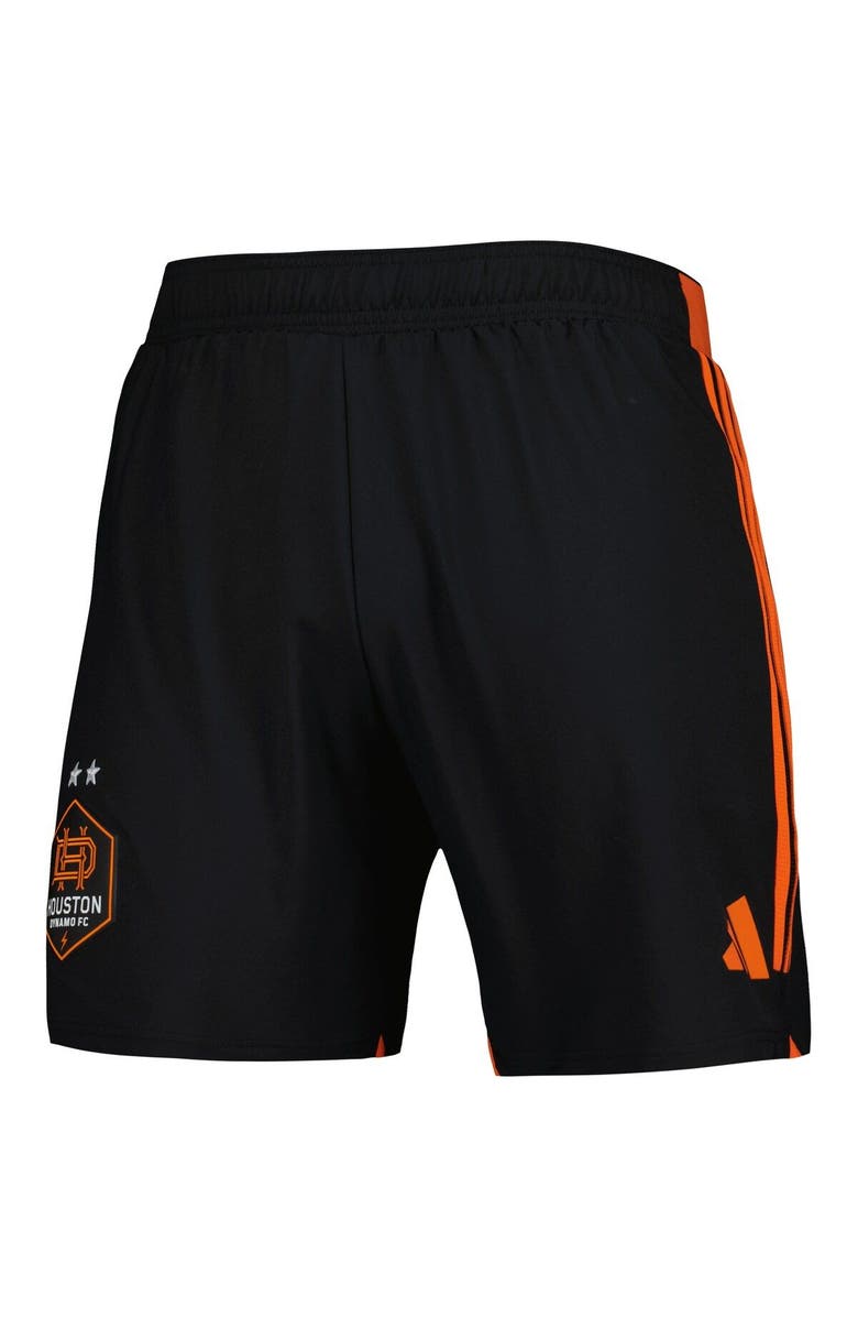 adidas Men's adidas Black Houston Dynamo FC 2023 Away AEROREADY Authentic Shorts, Alternate, color, Black