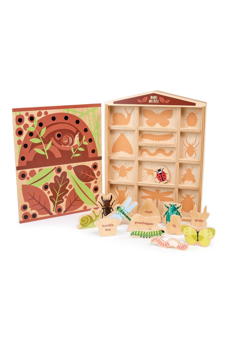 The Bug Hotel Wooden Playset, Alternate, color, MULTI