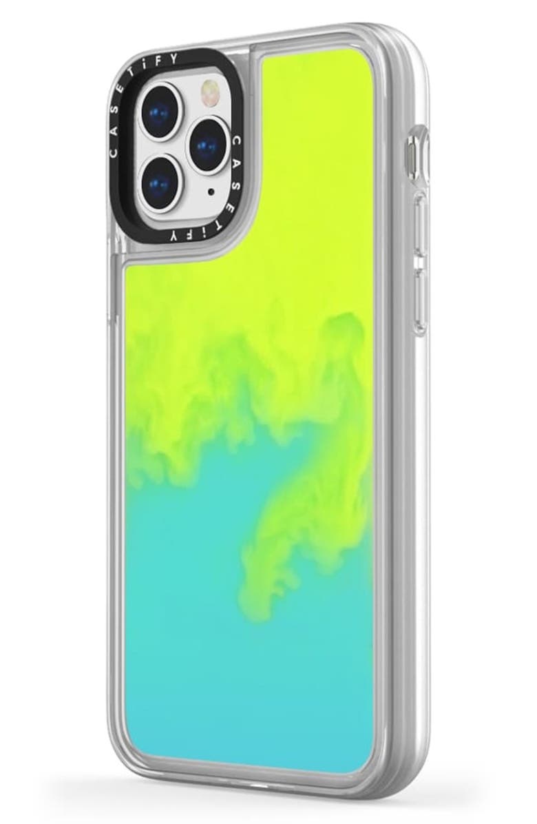 CASETiFY Neon Sand iPhone 11/11 Pro Max Case, Alternate, color,