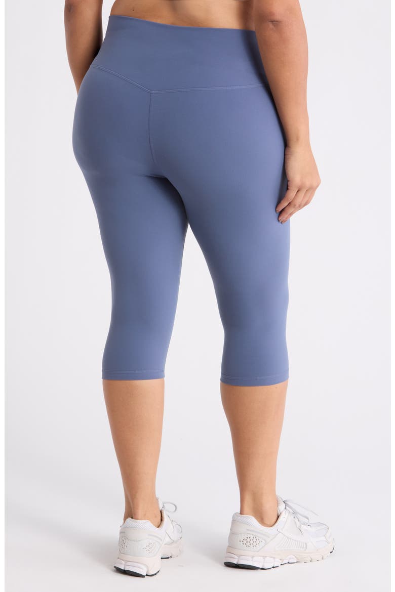 Studio Luxe High Waist Capri Leggings, Alternate, color, BLUE VINTAGE