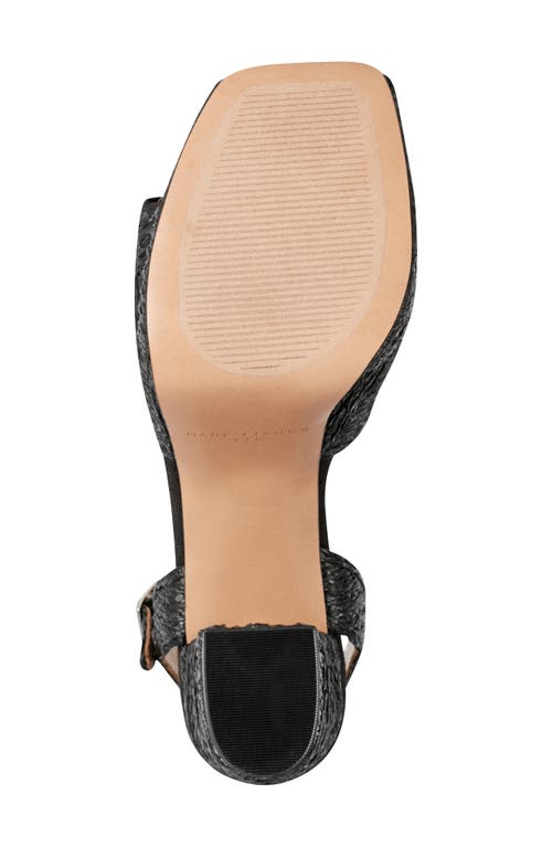 Marc Fisher Ltd Calyn 2 Platform Sandal In Black