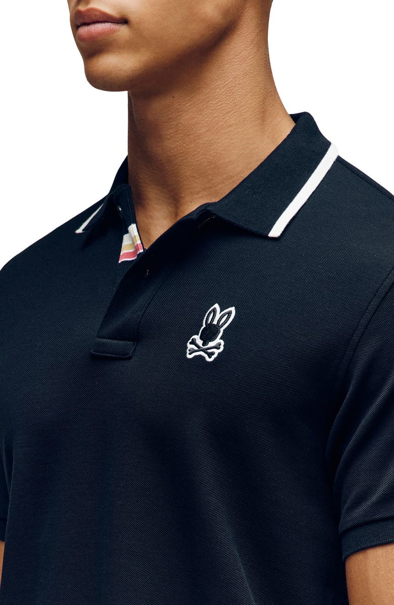 Psycho Bunny Fenley Piqué Polo, Alternate, color,
