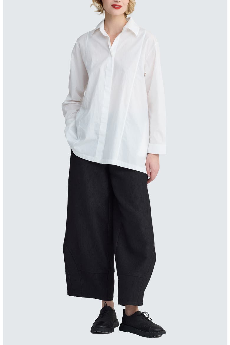 Lucida A-Line Shirt, Alternate, color, Ecru