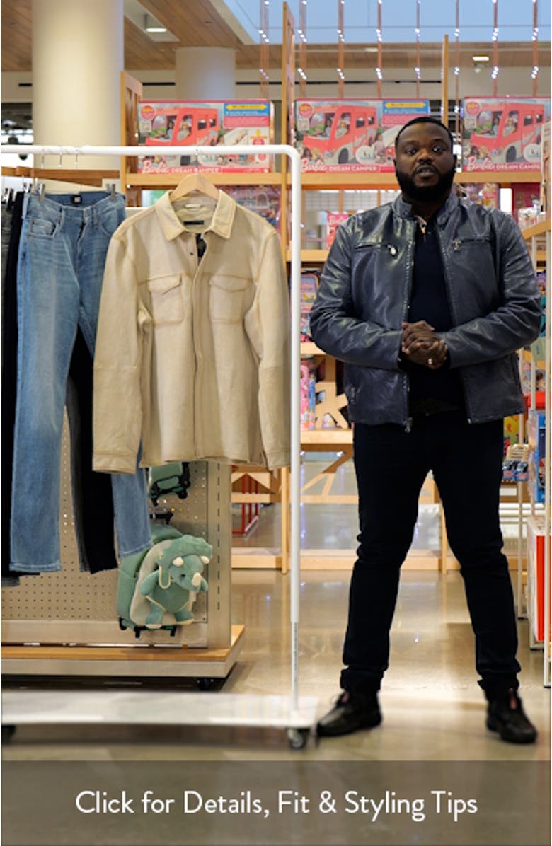 Izzy Suede Shirt Jacket, sales video thumbnail