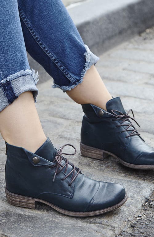 Miz Mooz Lennox Lace-up Bootie In Black