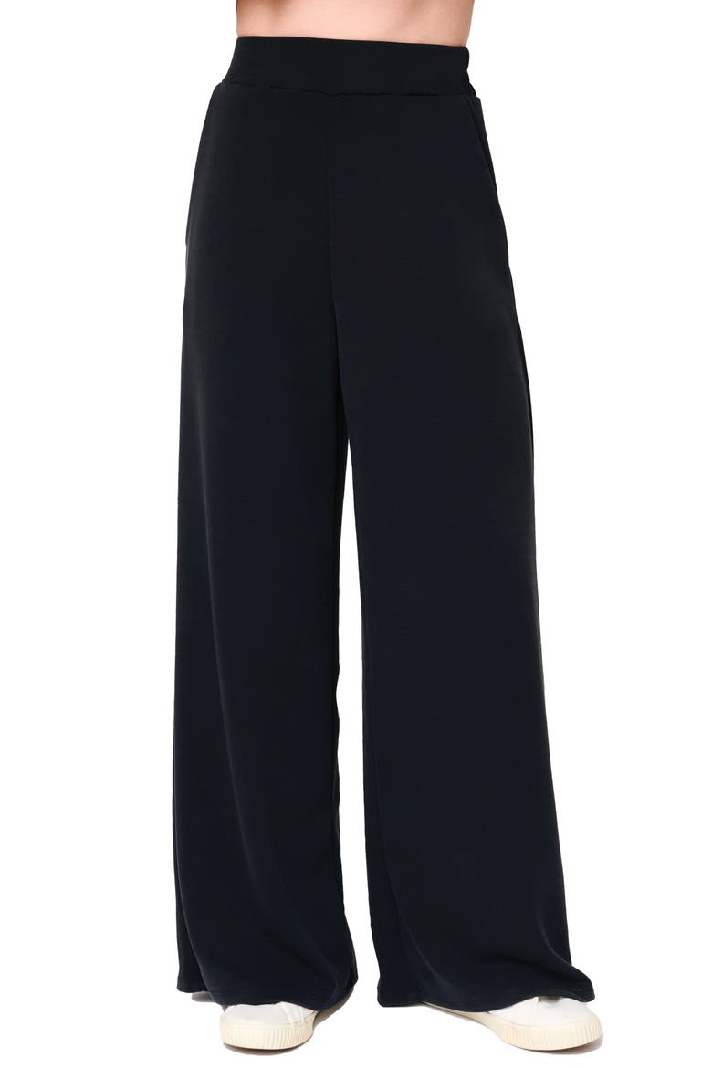 Luxe Everywhere Pants, Main, color, BLACK
