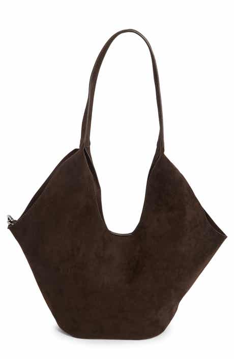 Faux Suede Tote