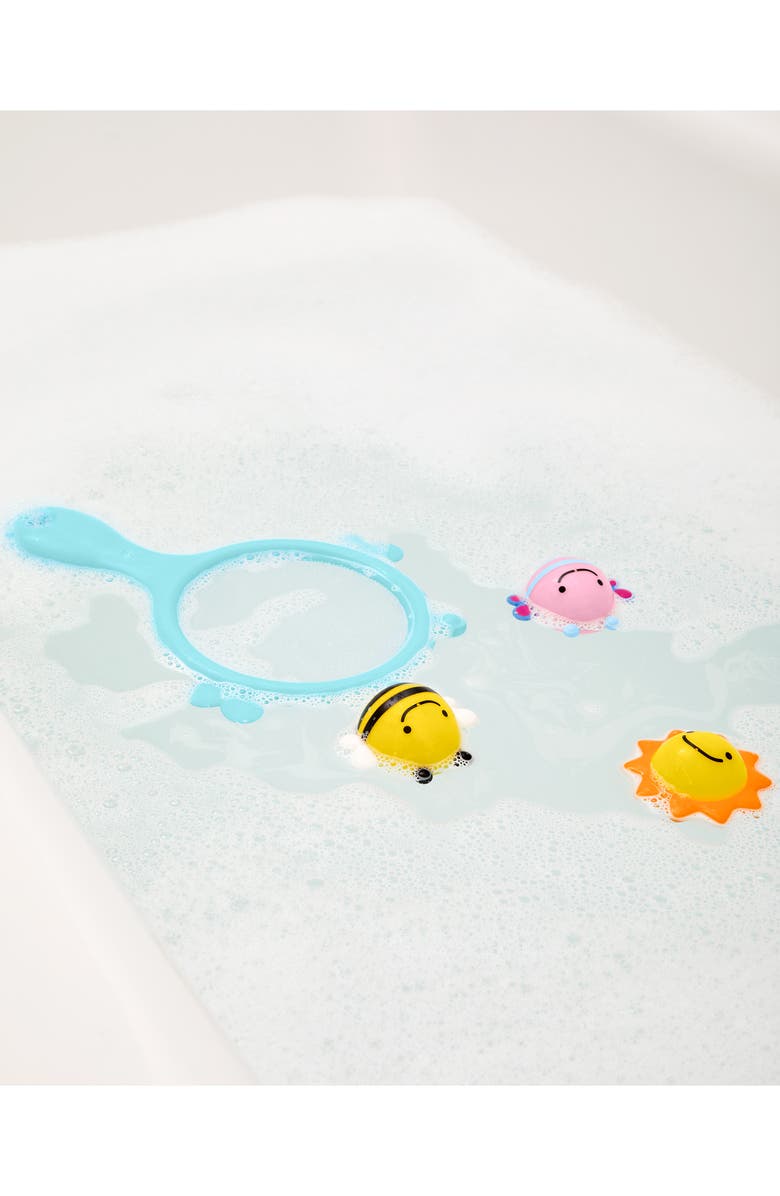 Skip Hop Zoo Scoop & Catch Squirties Bath Toys, Alternate, color,