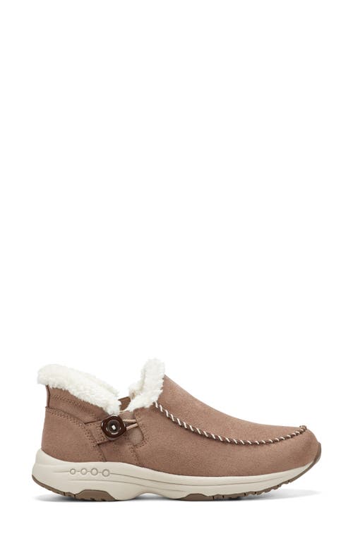Easy Spirit Turner Faux Fur Lined Bootie In Brown
