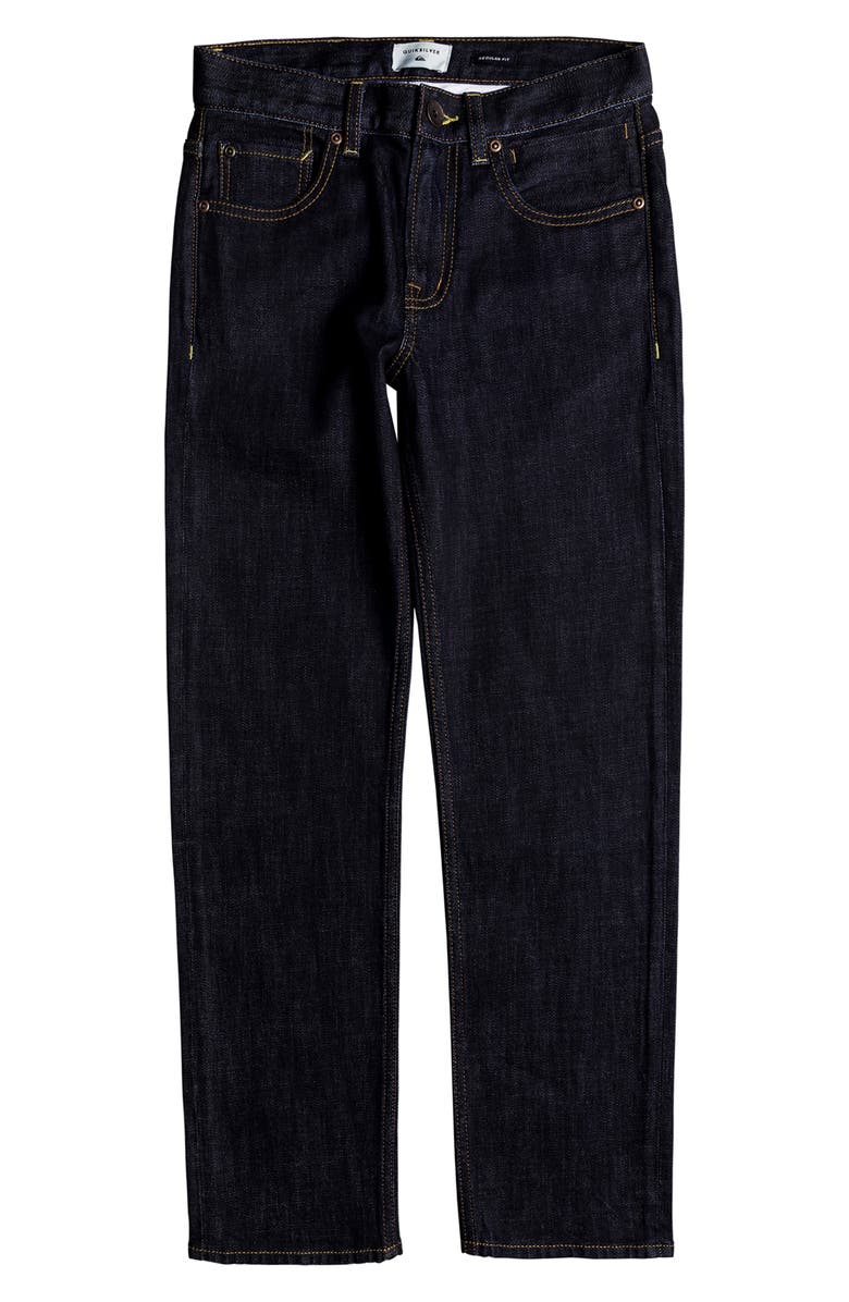Quiksilver Sequel Rinse Jeans, Main, color, 