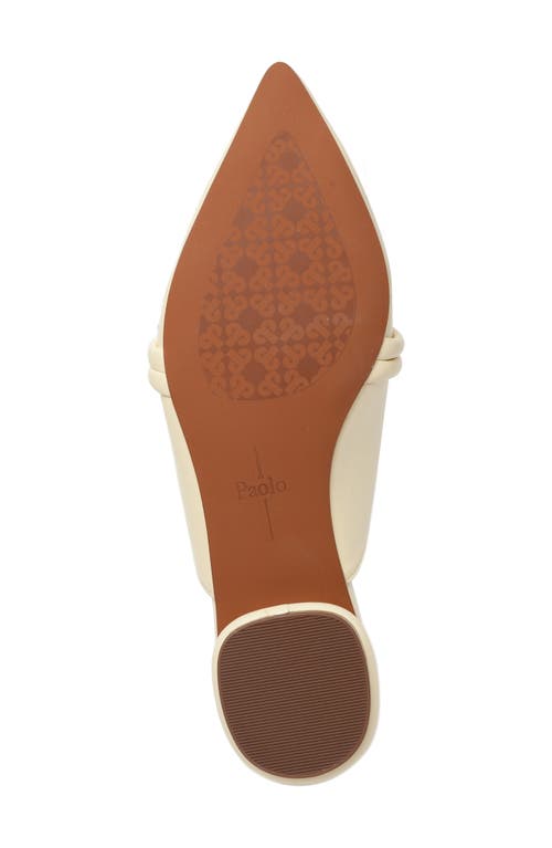 Linea Paolo Azelia Pointed Toe Mule In Yellow