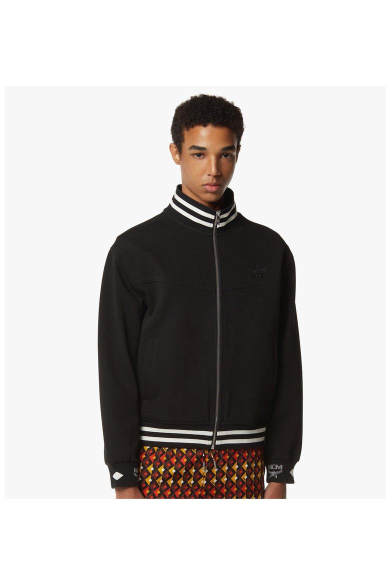 Essential Logo Ponte Track Jacket, Alternate, color, Black