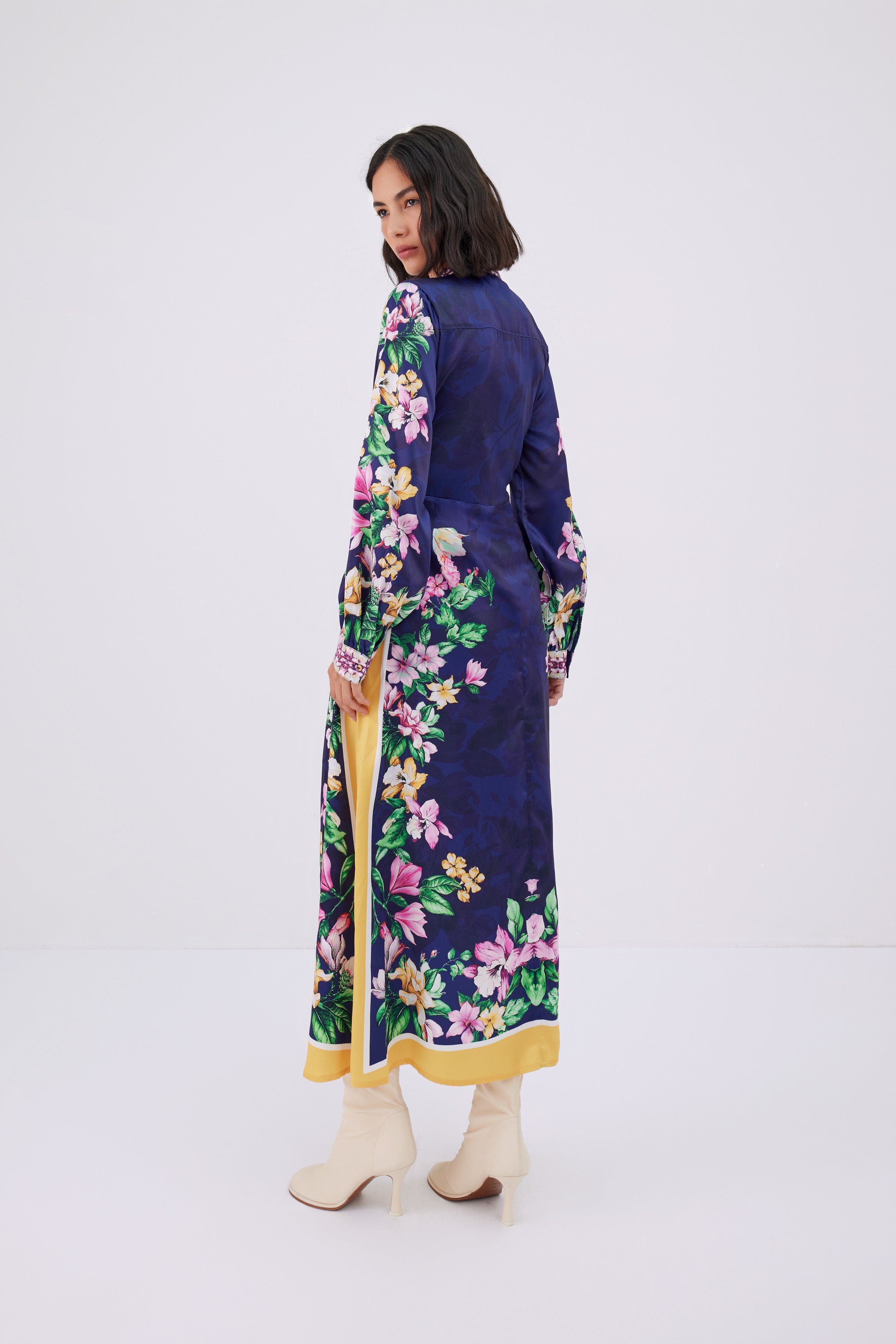 Kiara Navy Dress - image 2