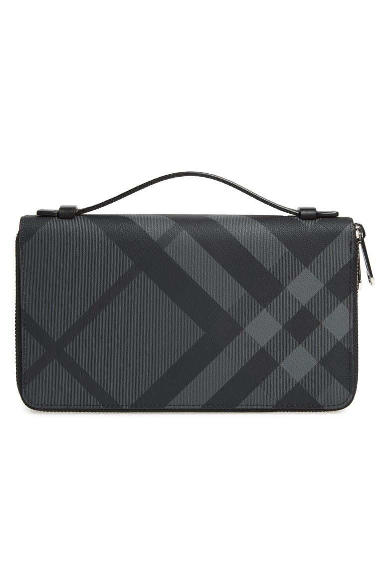 Reeves Zip Wallet, Alternate, color, CHARCOAL BLACK