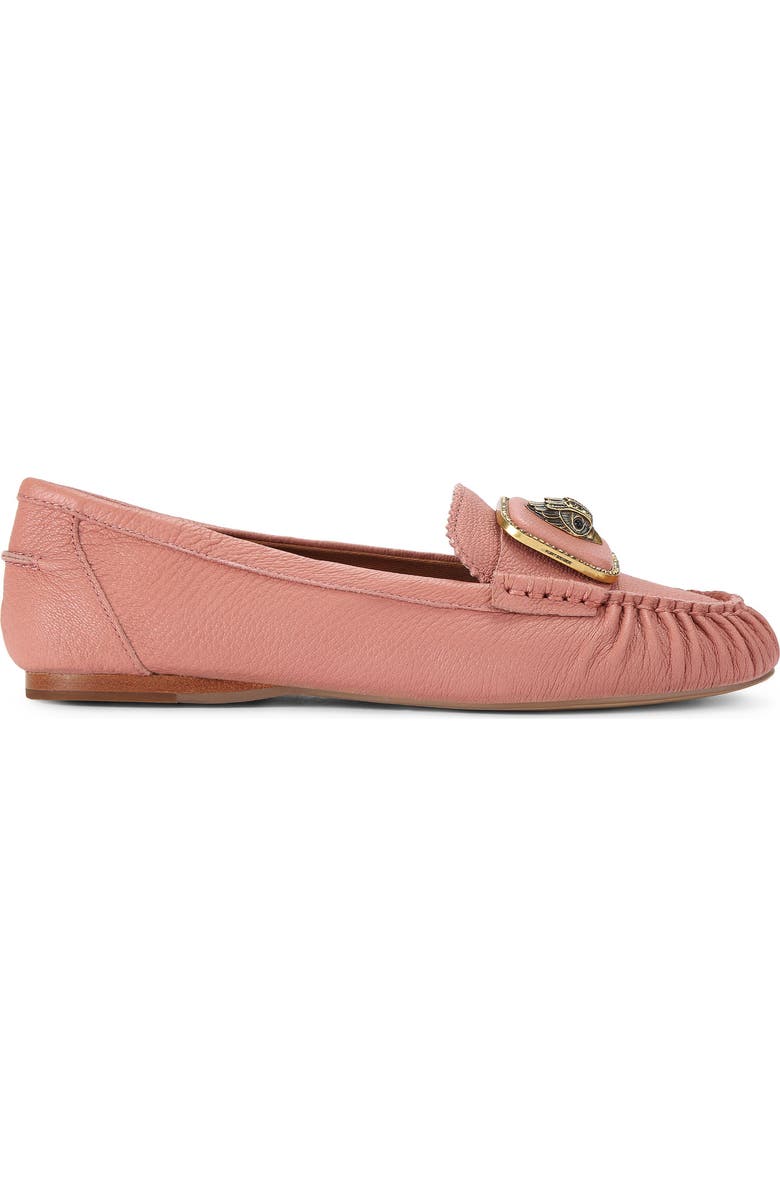 Kurt Geiger London Pimlico Leather Moccasin, Main, color, Light/ Pastel Pink