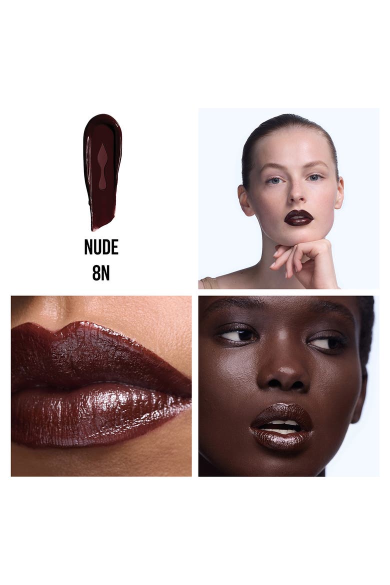 Rouge Stiletto Glossy Shine Les Nudes (Nordstrom Exclusive), Alternate, color, NUDE 8N