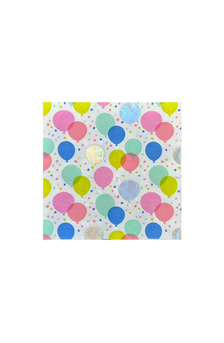 Daydream Society It's A Birthday Balloon Large Napkins, Main, color, Assorted Pre-Pack