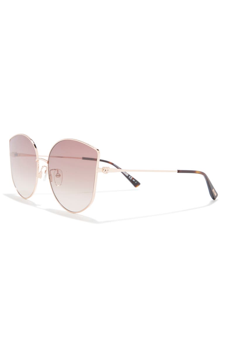 Moschino 64mm Oversize Sunglasses, Alternate, color, 