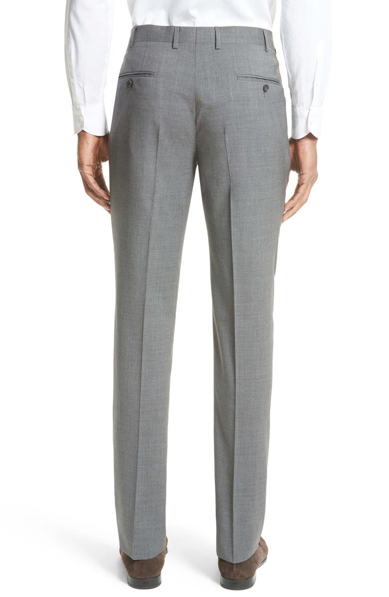 Lanvin Tropical Wool Suit Trousers, Alternate, color,