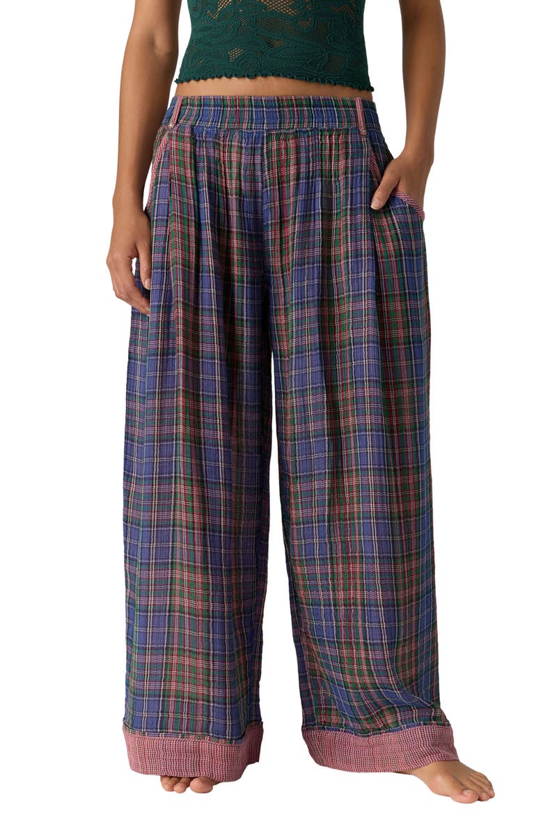 Intimately FP One and Done Pajama Pants, Main, color, MIDNIGHT COMBO