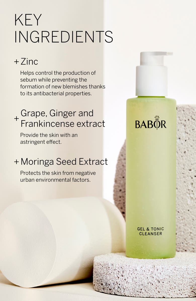 BABOR Gel & Tonic Cleanser, Alternate, color,