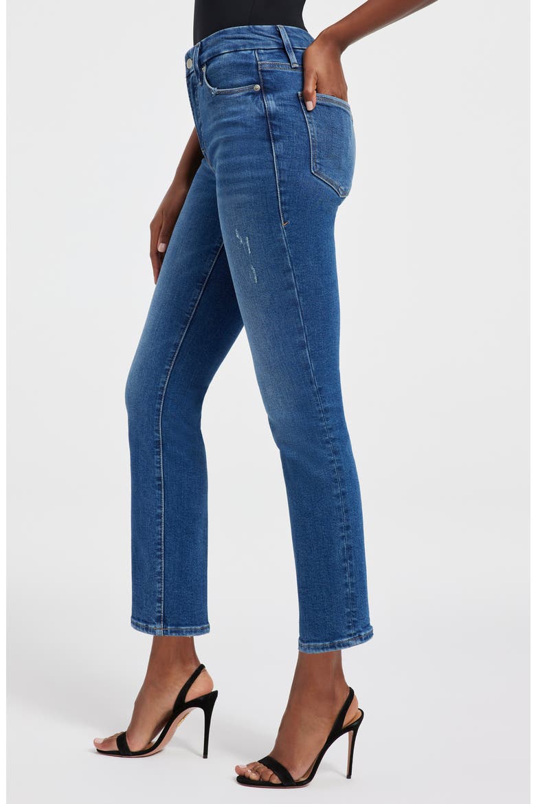 Good Straight Leg Jeans, Alternate, color, INDIGO271