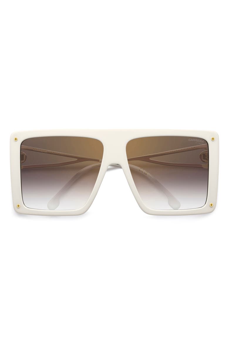 Carrera Eyewear Unica 60mm Gradient Shield Sunglasses, Alternate, color, 0Szj-Yk