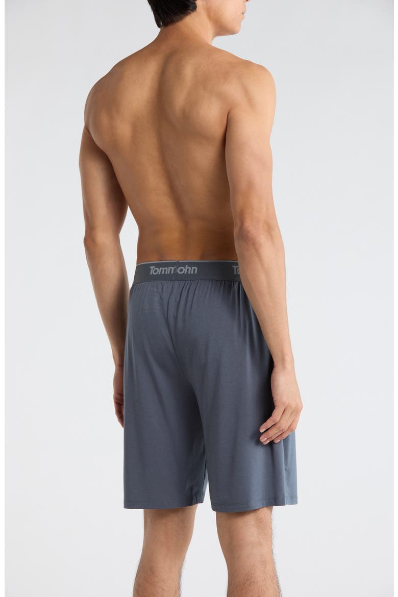 Essential Second Skin Pajama Shorts, Alternate, color, TURBULENCE