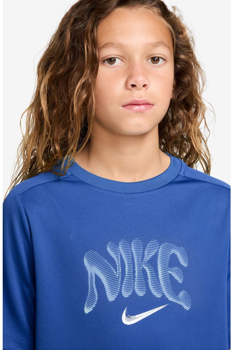 Kids' Multi Refresh Performance Graphic T-Shirt, Alternate, color, GAME ROYAL
