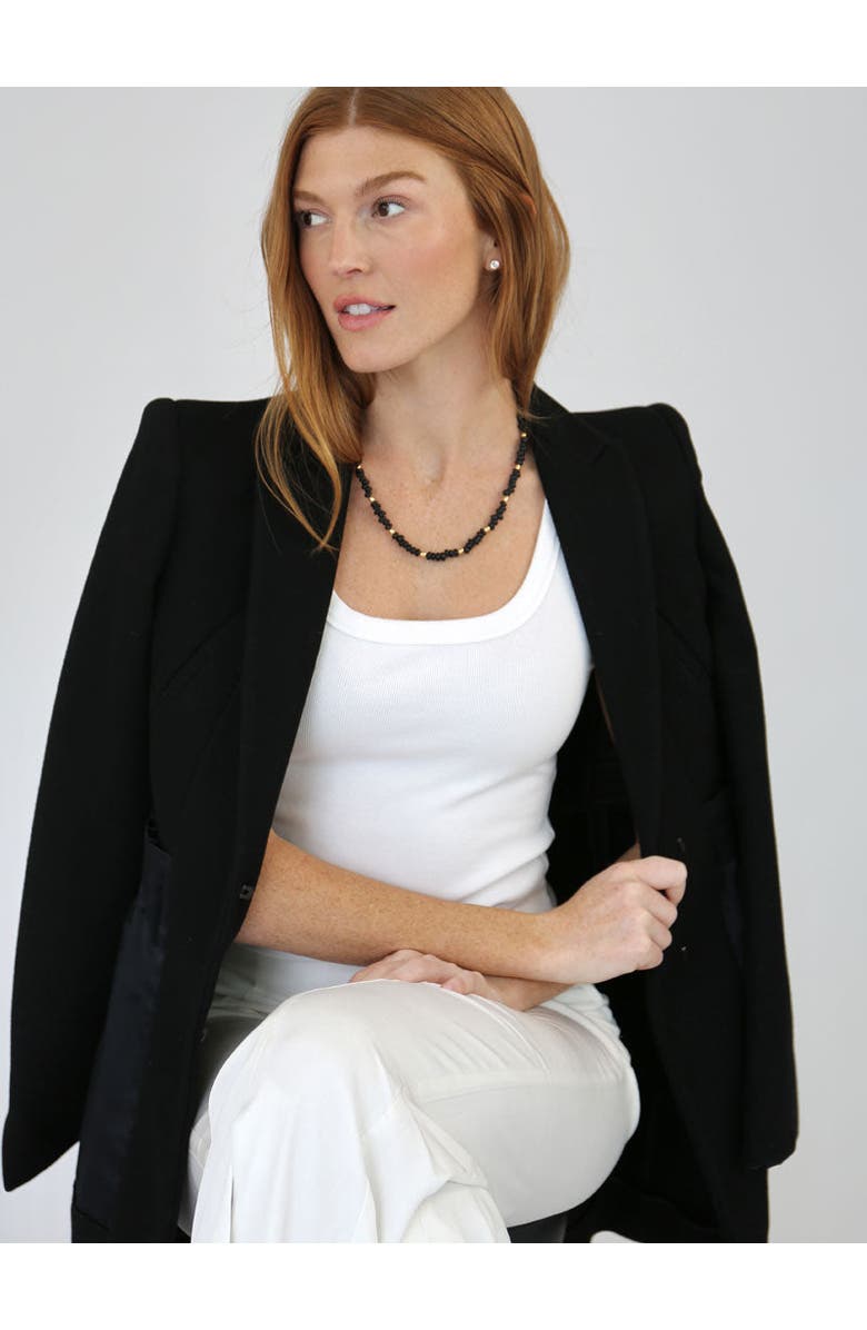 By Lilla Lbd Necklace, Alternate, color, Black