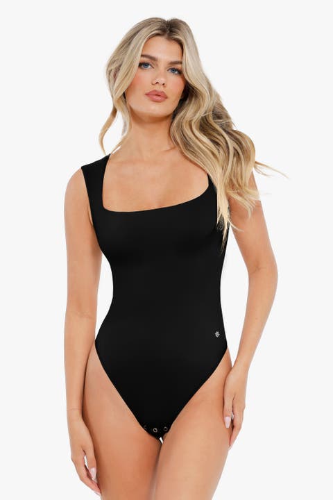 Shapewear Cloudsense Sleeveless Square Neck Bodysuit