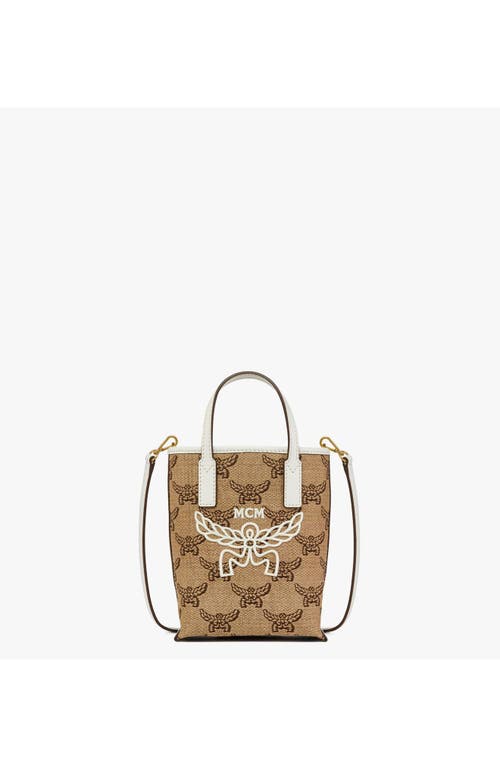 Mcm Himmel Crossbody In Beige