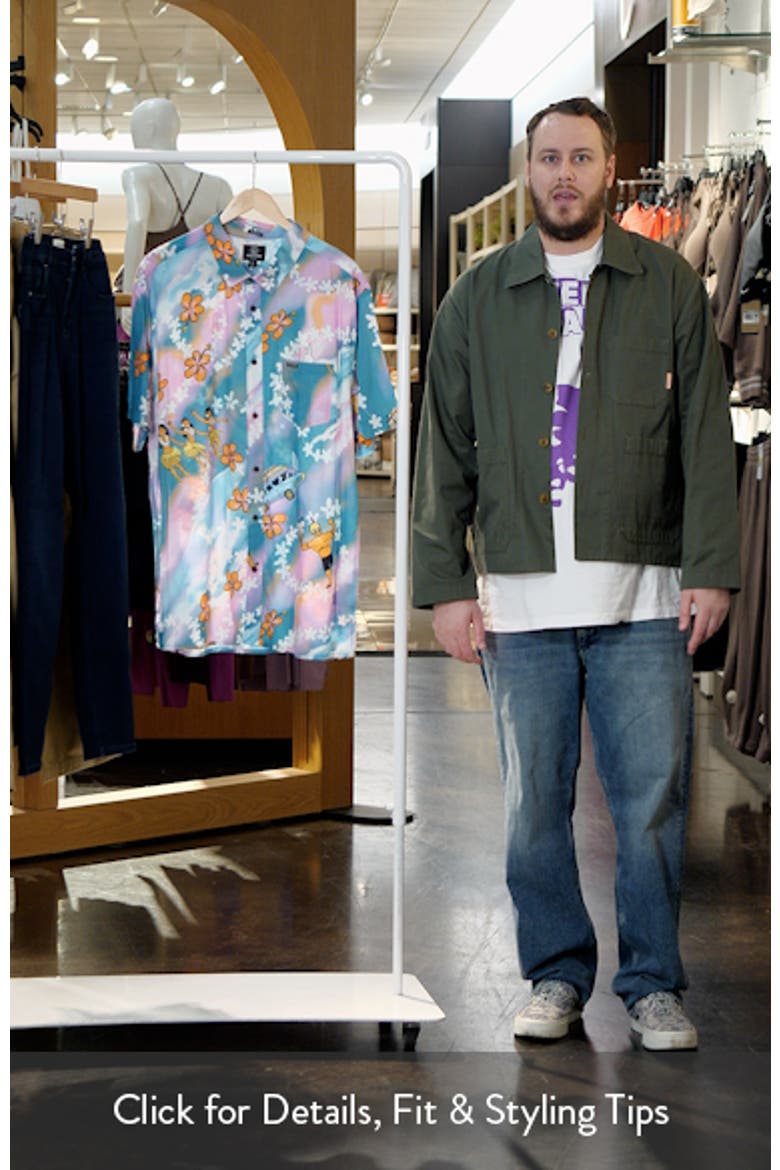 x Drew Toonz Short Sleeve Button-Up Shirt video