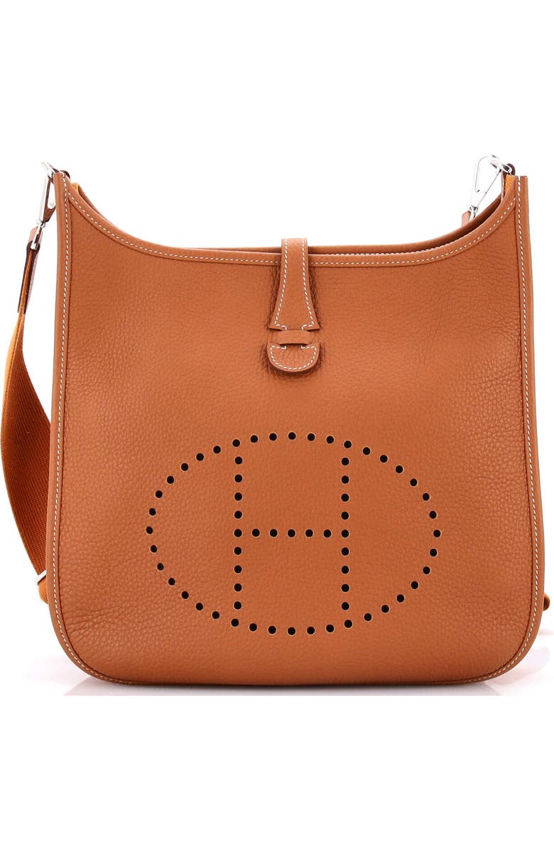 Pre-Owned Hermes Evelyne Bag Gen III Clemence PM, Main, color,