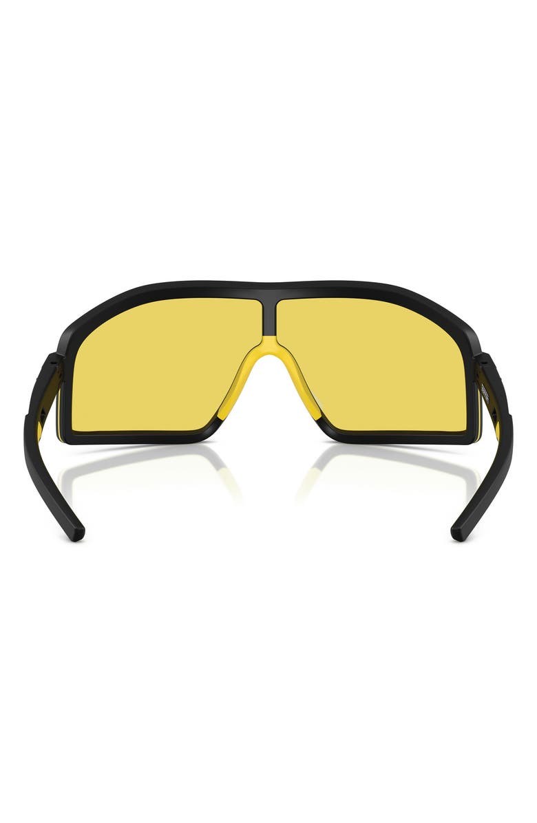 Scuderia Ferrari 43mm Shield Sunglasses, Alternate, color, Matte Black